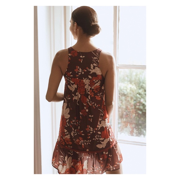 Anthropologie Tiny Moonrise Ruffled Dress NWT - Picture 2 of 14